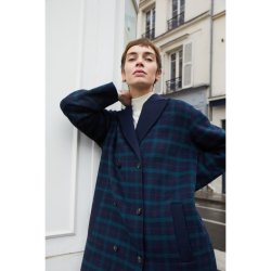 Le Mont Saint Michel: Manine Tartan Coat