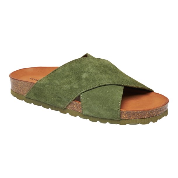 Tim &amp; Simonsen: Sandaler Annet ruskind - Musgo grn