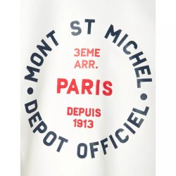 Le Mont Saint Michel: Tratove T-shirt - Offwhite