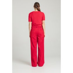 Le Mont Saint Michel: Shanna Angora Sweater - Red