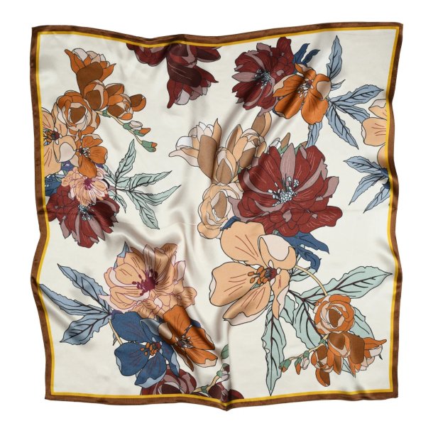 mp Denmark: Nessa Silk Scarf - Italian Straw