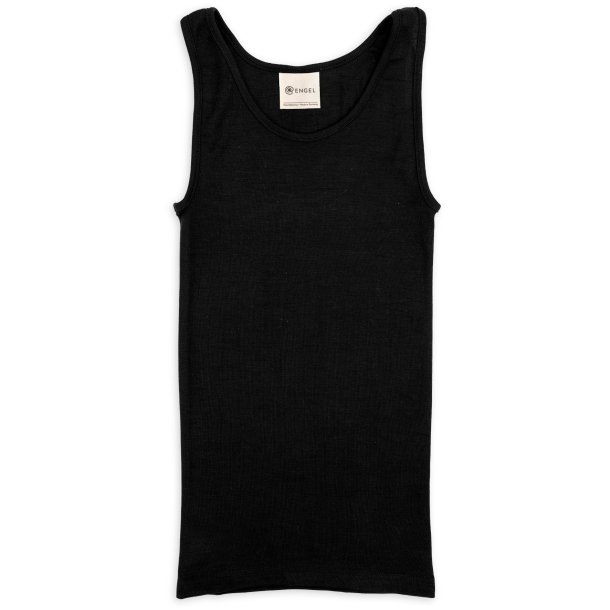 Engel: Tank top - sort