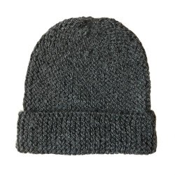 Chola: Hue Ribstrikket Alpaca - Koks Gr