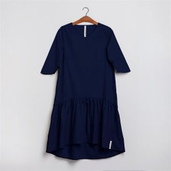 GROBUND: Kjole - Manila Boheme - Midnatsbl