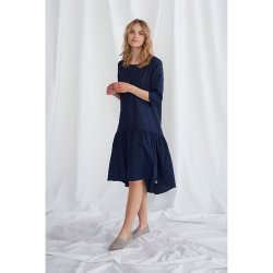 GROBUND: Kjole - Manila Boheme - Midnatsbl