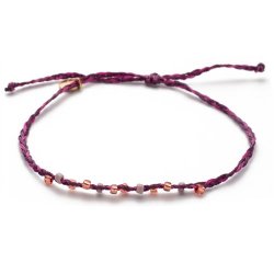 Blush Indigo: Armbnd - Take a Twist - Deep Purple