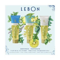 LEBON: Tandpasta - Gaveske - Blue Mood