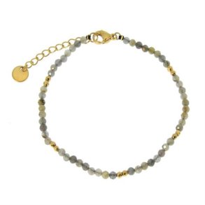 Les Cleias: Armbnd - Vinia - Labradorit