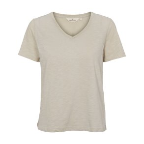 Basic Apparel: T-Shirt - Jada - V-neck - Moss Gray