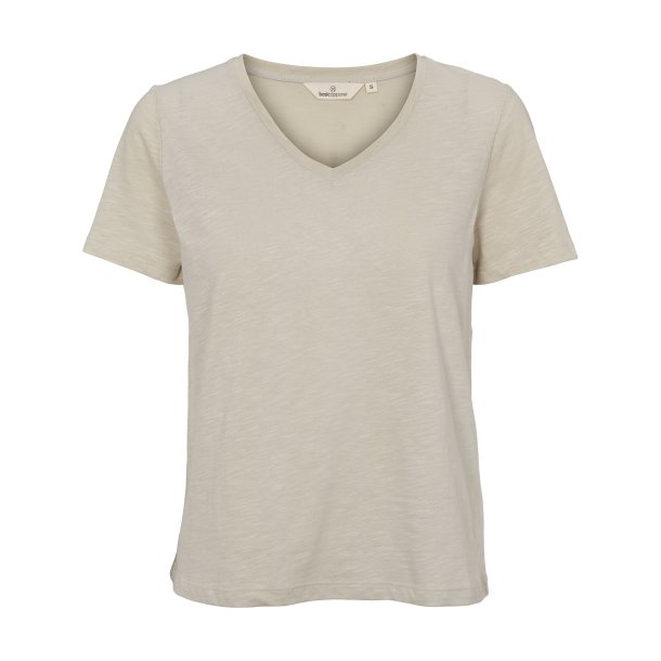 Basic Apparel: T-Shirt - Jada - V-neck - Moss Gray